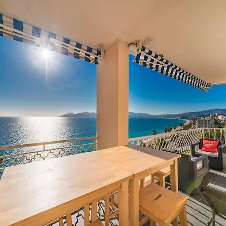 Apartman Wonderful 2 Bedroom With Sea View Cannes